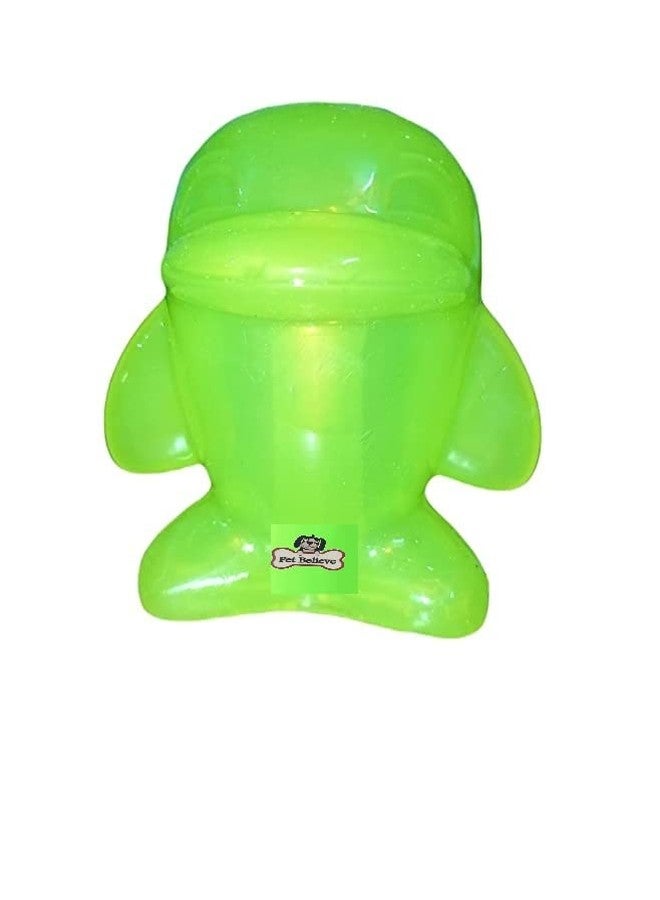 Pet Believe Non-Toxic Rubber Dumbbell Shaped Chew Toy for Dogs & Puppies - Pack of 1 (Color May Vary) - Image 2